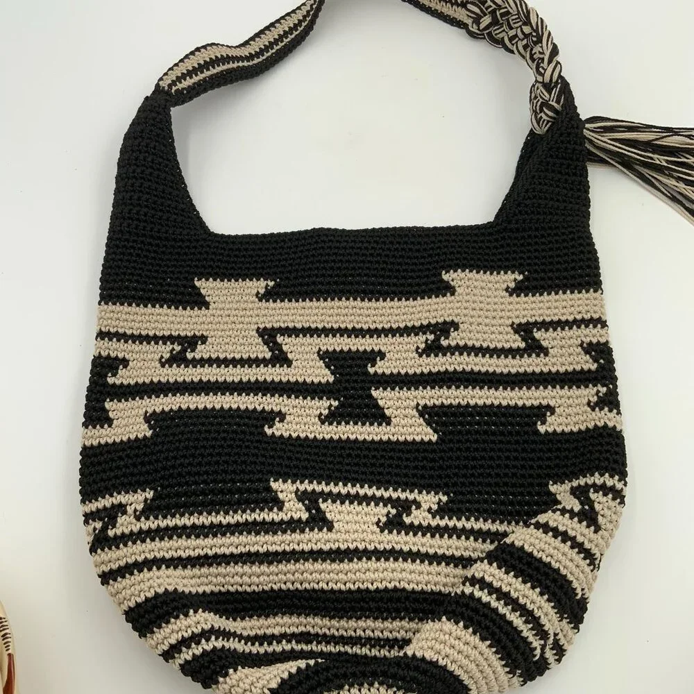 The Sak Ragam Handmade Crochet Back to Bali 120 Hobo Bag